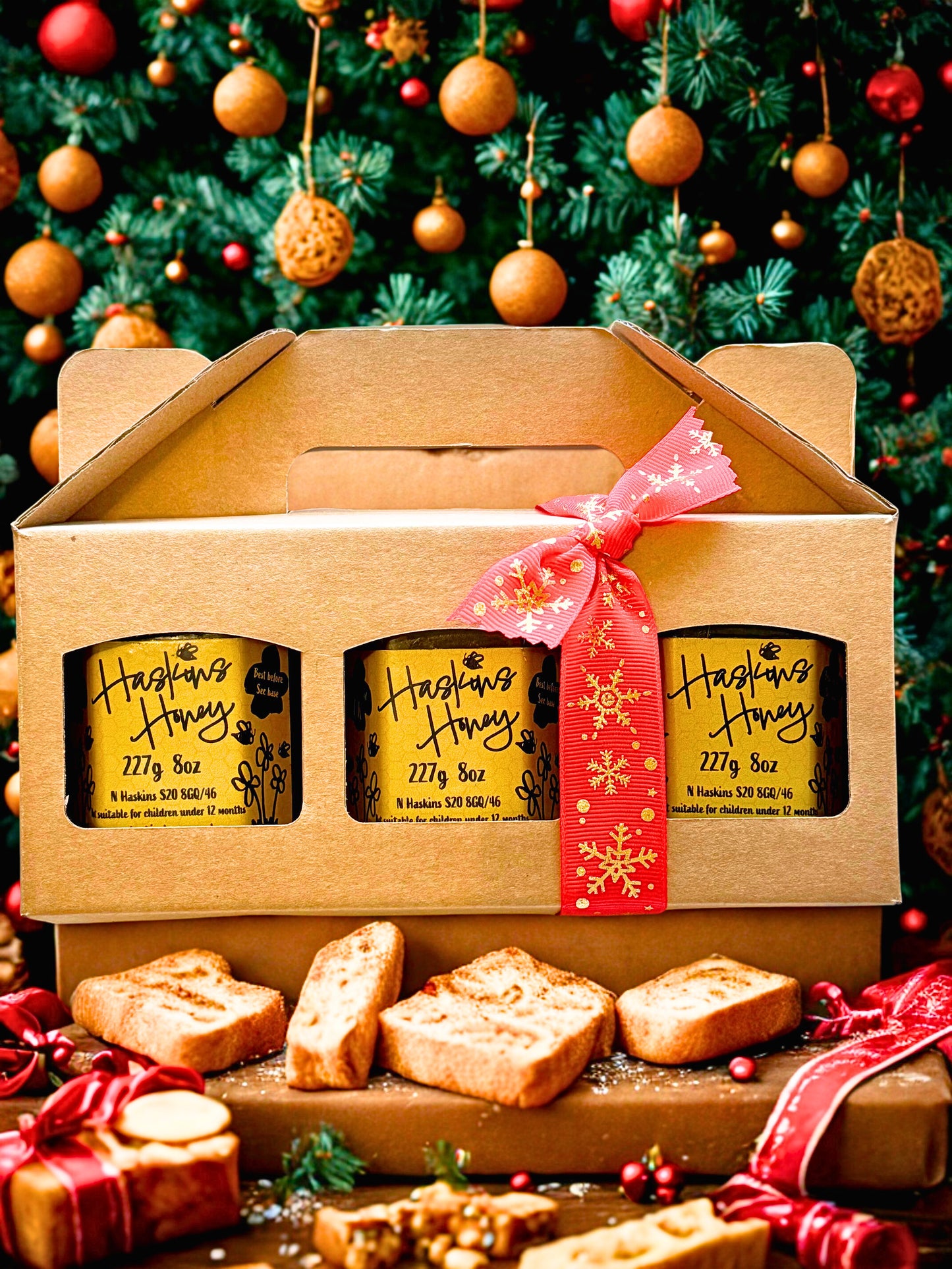 Festive Honey Collection - Trio Gift Box