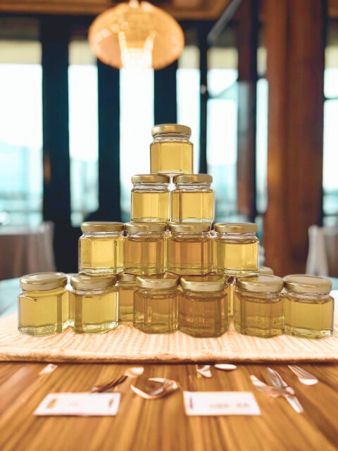 Wildflower Honey Favour Jars