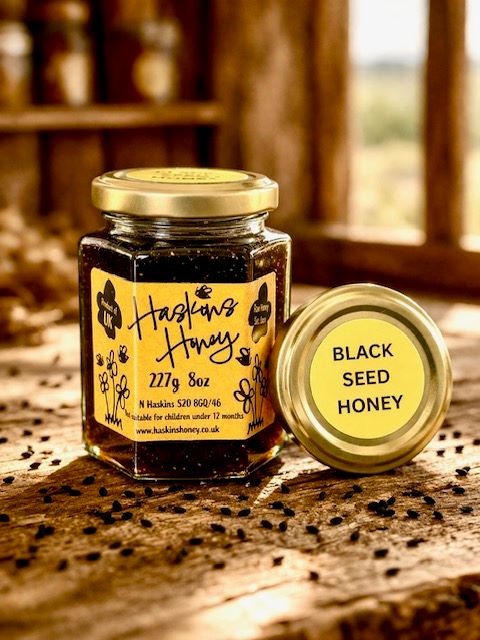***  NEW  ***      Black Seed Infused Honey
