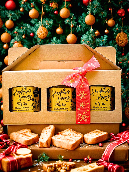 Festive Honey Collection - Trio Gift Box