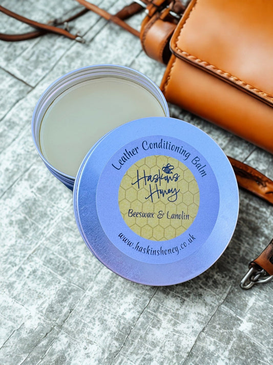 Leather Conditioning Balm - Haskins Honey