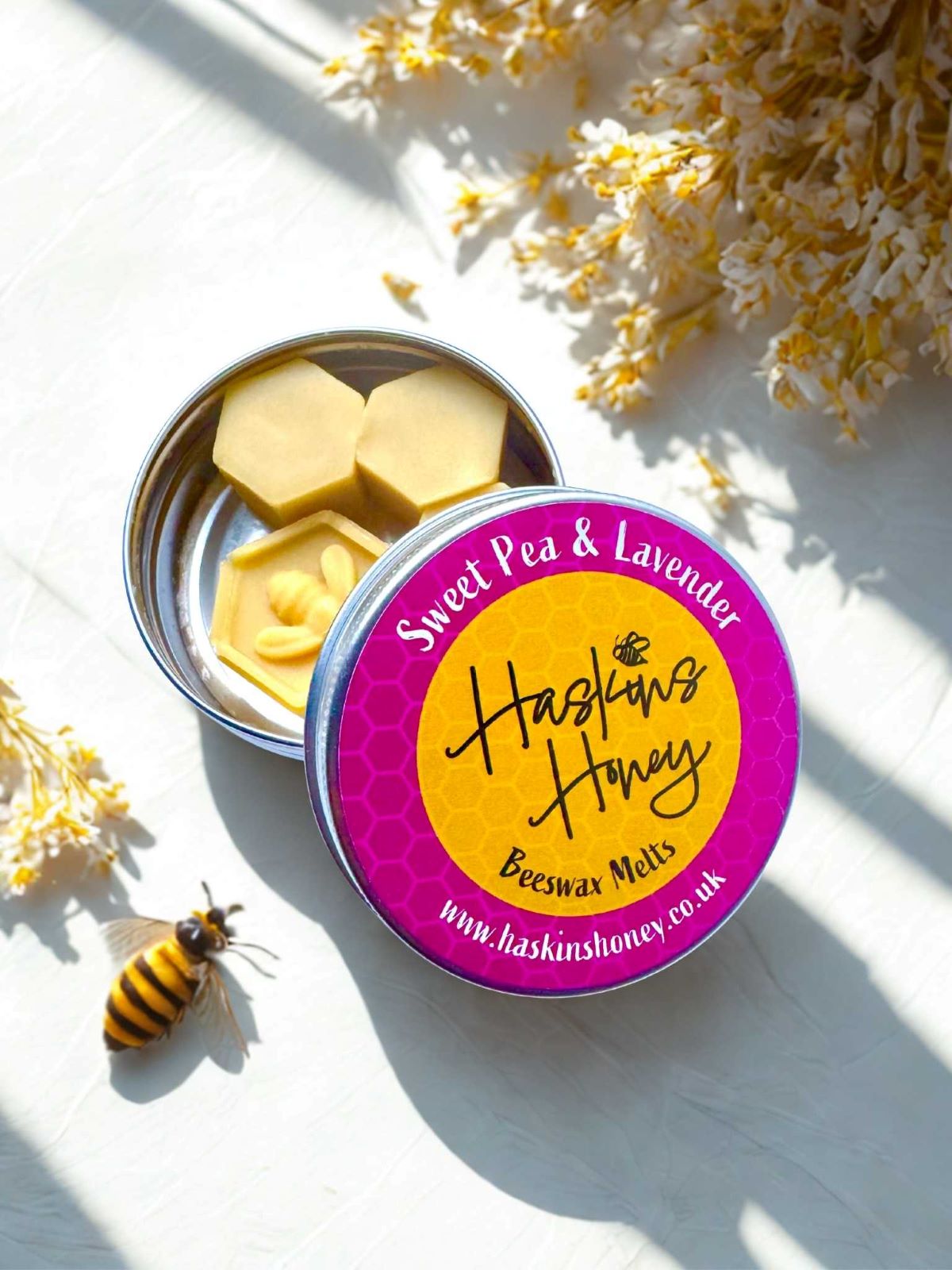 Natural Beeswax Melts - Haskins Honey